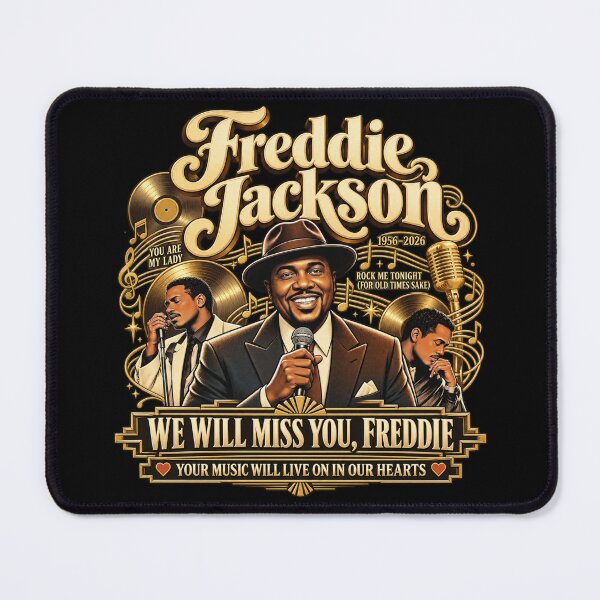 Item preview, Freddie Jackson Elegant We Will Miss You Tribute Banner designed and sold by choudane.