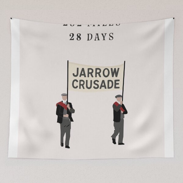 Item preview, Jarrow Crusade designed and sold by MintPrints84.