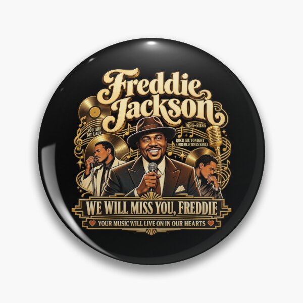 Item preview, Freddie Jackson Elegant We Will Miss You Tribute Banner designed and sold by choudane.