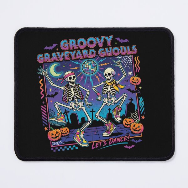Item preview, Groovy Graveyard Ghouls Retro Halloween Disco designed and sold by AgdBol.