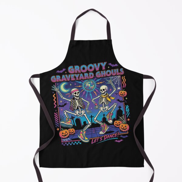 Item preview, Groovy Graveyard Ghouls Retro Halloween Disco designed and sold by AgdBol.