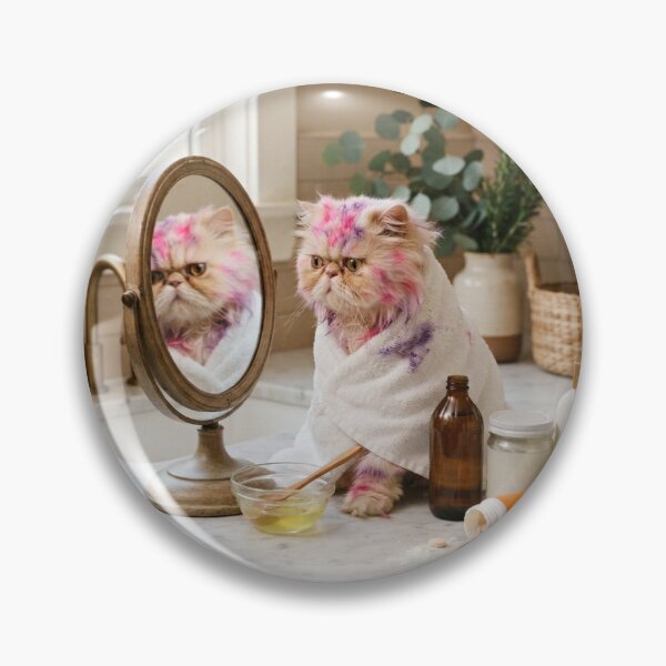 Item preview, DIY Hair Dye Disaster Persian Cat designed and sold by cats-dogs1.