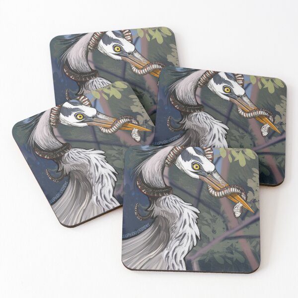 Item preview, Gran garza azul designed and sold by Sleepy Experiment.