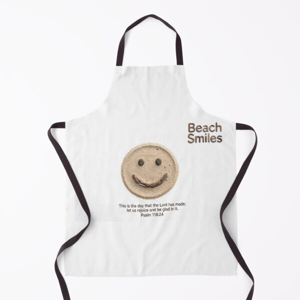 Artikelvorschau, Strandlächeln Smiley Psalm 118:24 entworfen und verkauft von BeachSmiles.