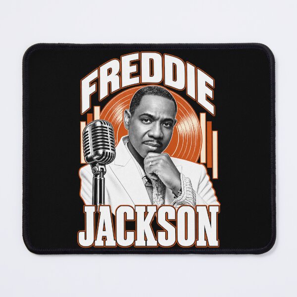 Item preview, Freddie Jackson Portrait Vintage Microphone Classic Look designed and sold by choudane.