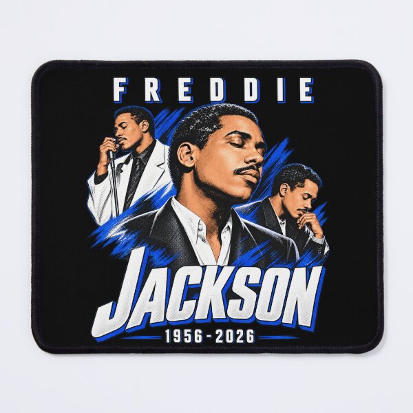 Item preview, Freddie Jackson Collage 1956 2026 Tribute Portrait designed and sold by choudane.