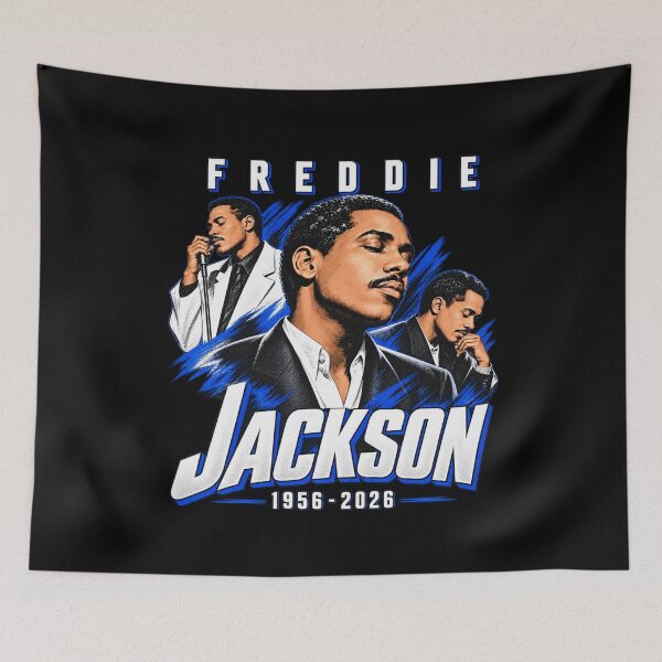 Item preview, Freddie Jackson Collage 1956 2026 Tribute Portrait designed and sold by choudane.
