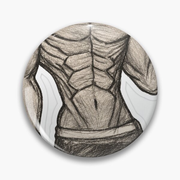 Item preview, Built Strength – Hand Drawn Muscle Anatomy designed and sold by Nomad 5868.