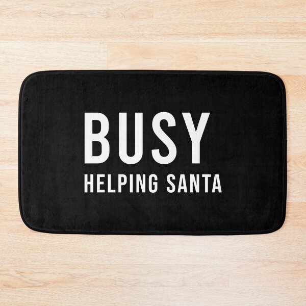 Item preview, BUSY HELPING SANTA, Unique designed and sold by villacreativa.
