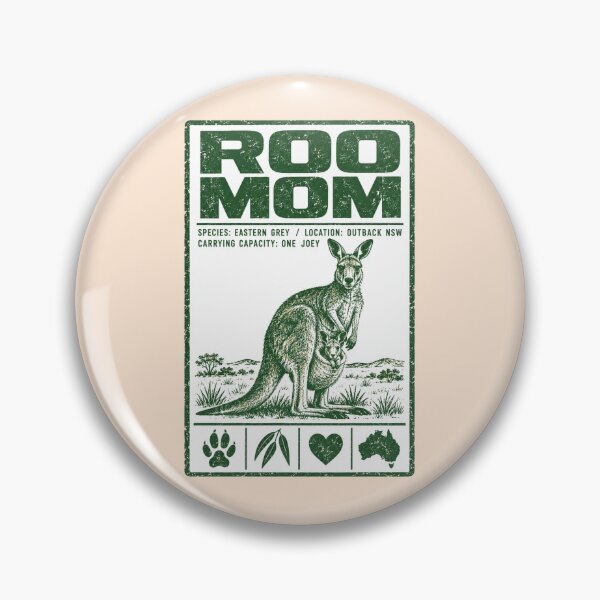 Item preview, Roo Mom Kangaroo Australian Mother Joey designed and sold by Yellowriversss.
