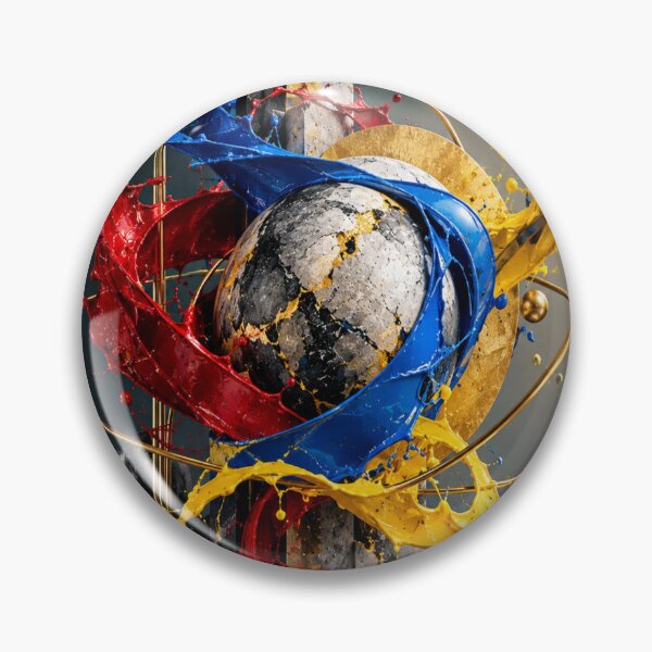 Item preview, Abstract planet paint splash designed and sold by urbanshop7.
