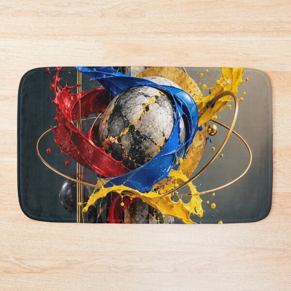 Item preview, Abstract planet paint splash designed and sold by urbanshop7.