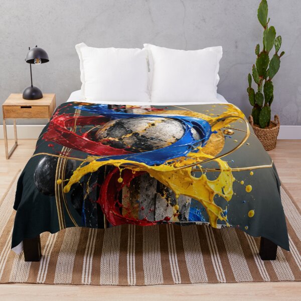Item preview, Abstract planet paint splash designed and sold by urbanshop7.