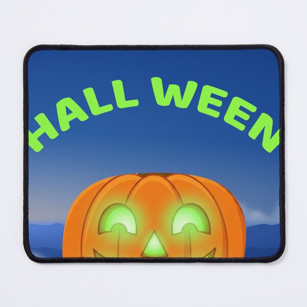 Item preview,  Glowing Green Smiling Pumpkin Halloween Aesthetic designed and sold by hepopatterns.