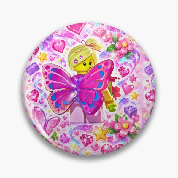 Item preview, Butterfly Minifigure Fanart designed and sold by LLSwiss.