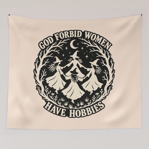 Item preview, Feminist Coven Dancing Under Moonlight Mystical Sisterhood designed and sold by Yellowriversss.