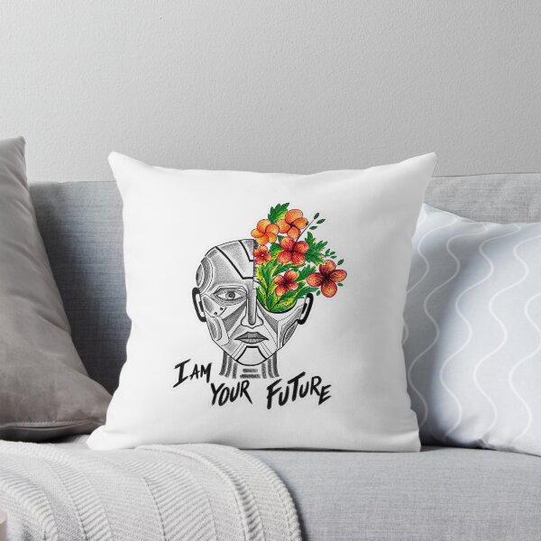 Item preview, I Am Your Future – Human Nature,AI & Technology Flower  designed and sold by NipunCanvas7.