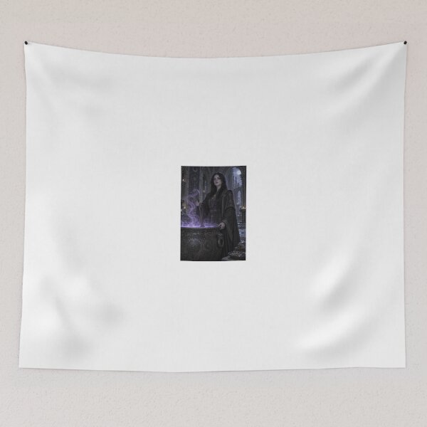 Item preview, Sorceress Brewing Magic in a Cauldron designed and sold by CathryneDelamort.