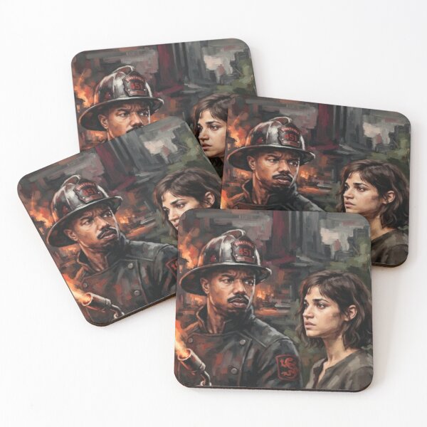 Item preview, Fahrenheit 451 Sci-Fi Drama Fine Art Tribute designed and sold by Art's Diner.