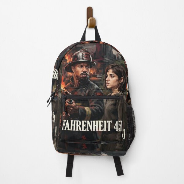 Artikelvorschau, Fahrenheit 451 Sci-Fi-Drama Kunst-Hommage entworfen und verkauft von Art's Diner.