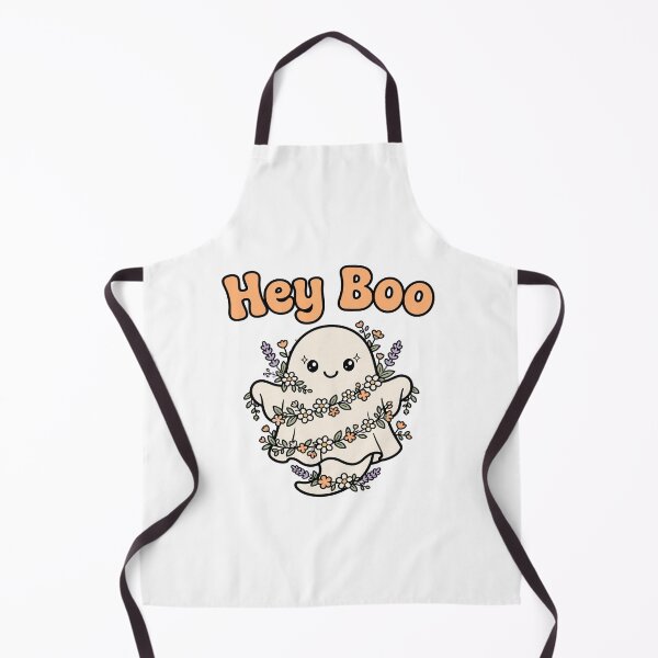 Item preview, Hey Boo – Cute Ghost Halloween Floral Design, Spooky Season designed and sold by BloomandGrace.