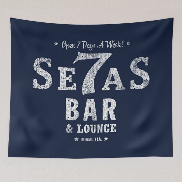 Item preview, SE7AS Bar & Lounge - Miami Florida Dive Bar designed and sold by brianhillDESIGN.