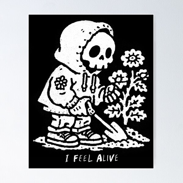 Item preview, Feeling Alive designed and sold by folskullyz.