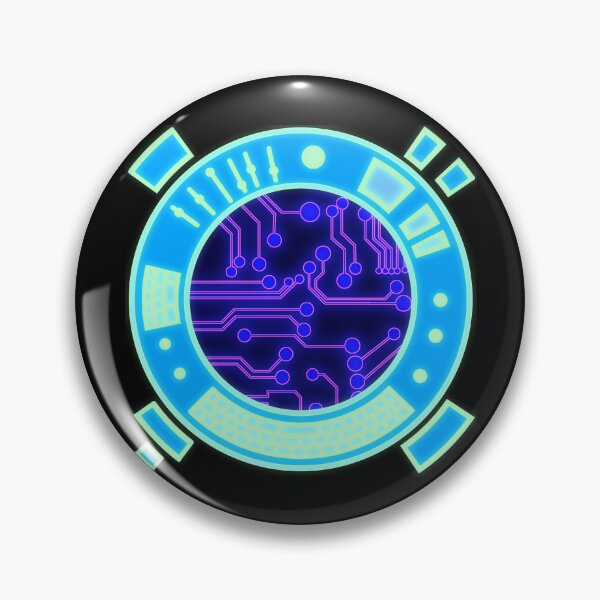 Item preview, Cyber Circle designed and sold by BadAppleGraphic.