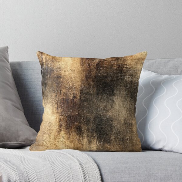Item preview, Smoky Charcoal and Gold Weathered Plaster Art designed and sold by Piotrek0001.