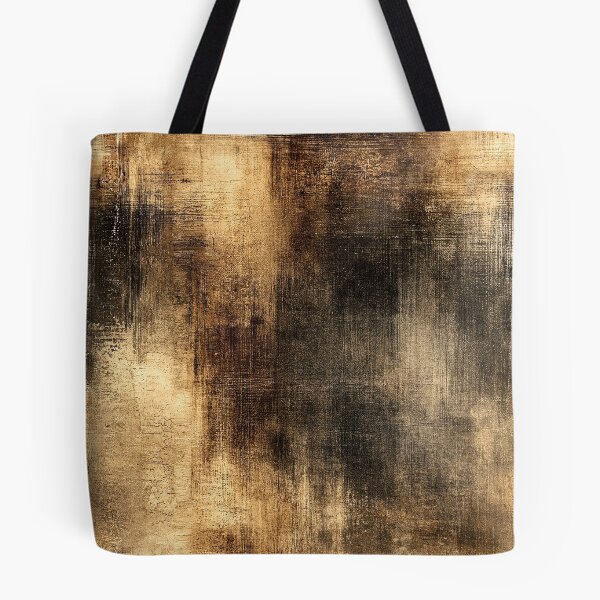Item preview, Smoky Charcoal and Gold Weathered Plaster Art designed and sold by Piotrek0001.