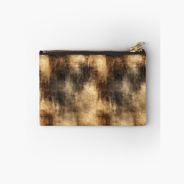Item preview, Smoky Charcoal and Gold Weathered Plaster Art designed and sold by Piotrek0001.