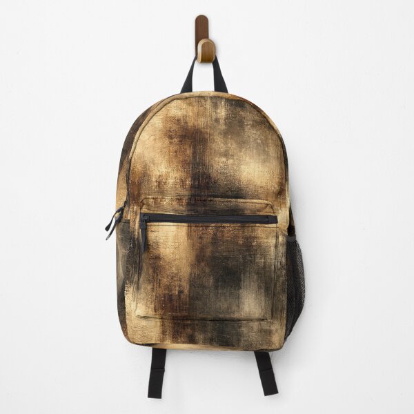 Item preview, Smoky Charcoal and Gold Weathered Plaster Art designed and sold by Piotrek0001.