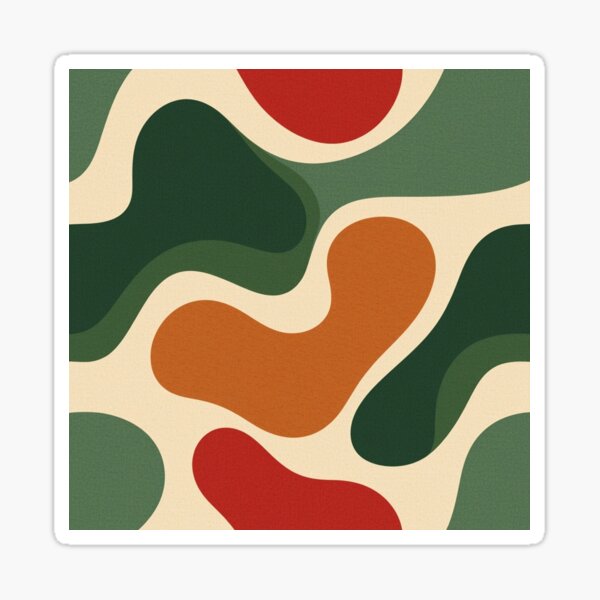Item preview, Blob seamless pattern designed and sold by DuliDoodles.