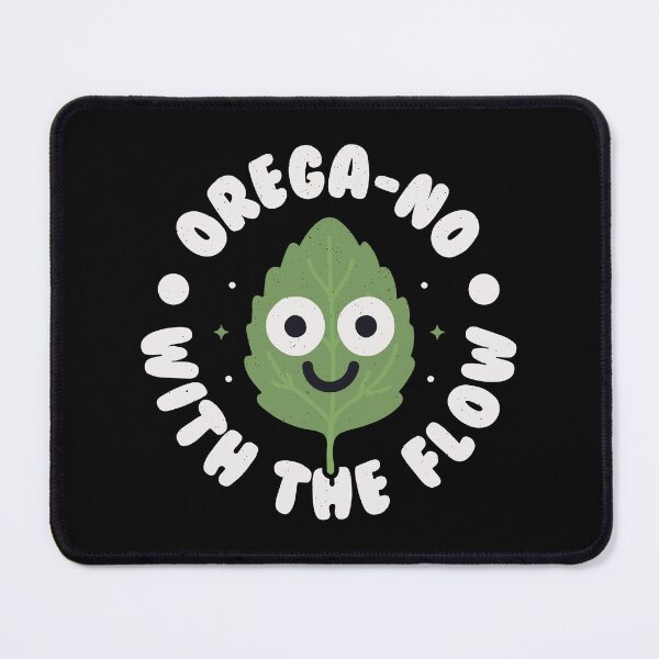 Item preview, Orega-no With The Flow - Funny Herb Pun Lover designed and sold by TomThornton.