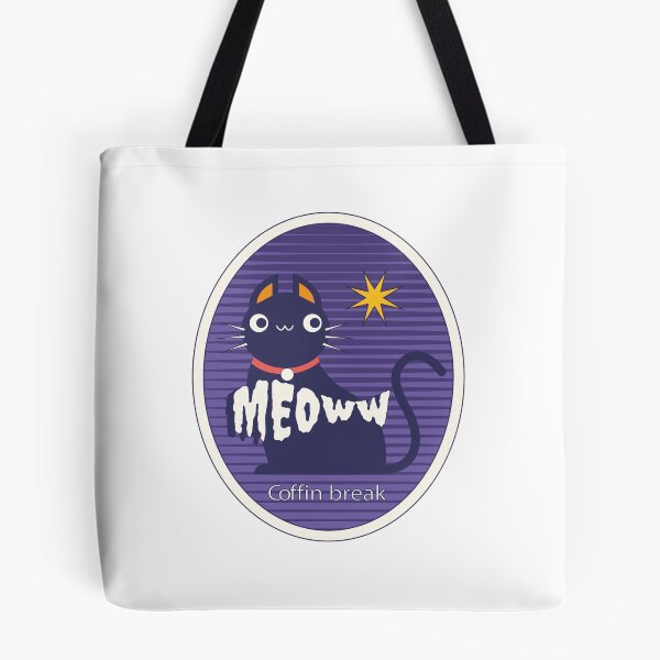 Item preview, Meoww Coffin Break - Cute Black Cat Halloween designed and sold by Jackson-Will.