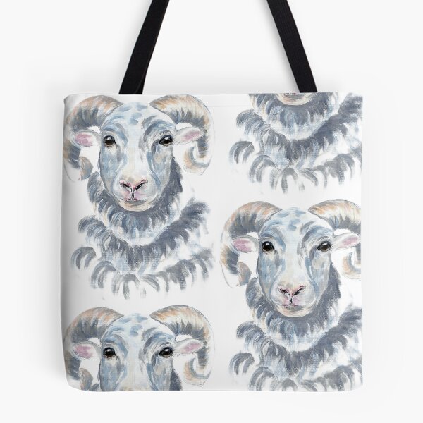 Item preview, Ram Portrait – Countryside Animal Art designed and sold by Rubymarieprints.