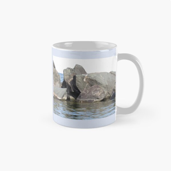 Item preview, Where the Rocks Meet the Lake - Toronto Islands Photography designed and sold by Julia N.