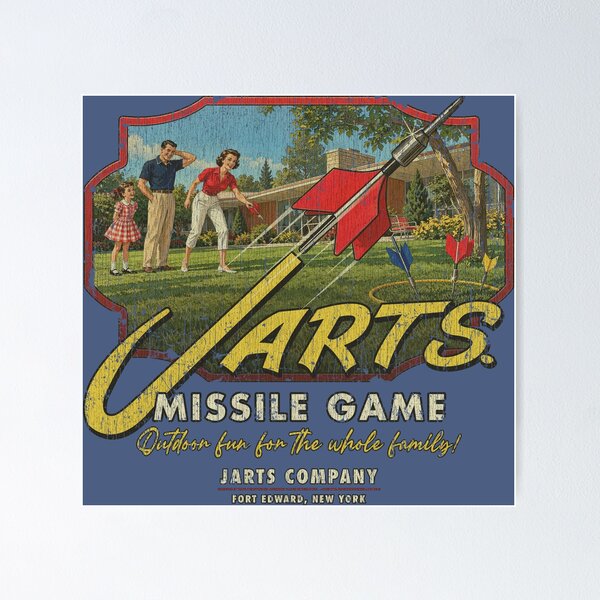 Item preview, Jarts Missle Game 1954 designed and sold by AstroZombie6669.