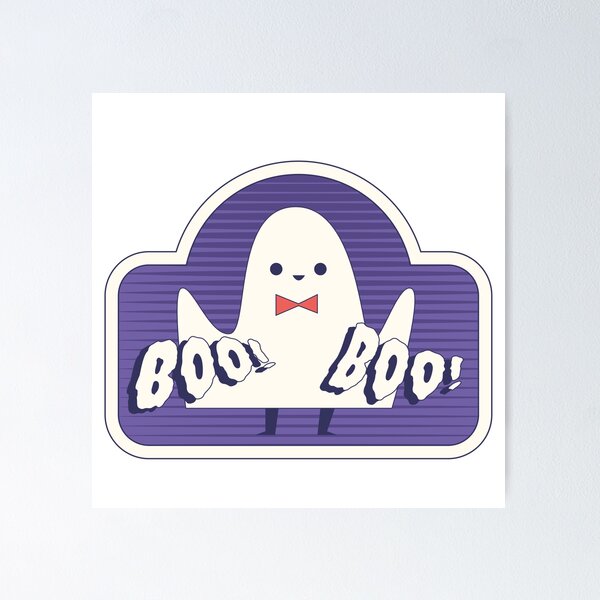 Item preview, Boo Boo Ghost - Cute Halloween Ghost in Bow Tie designed and sold by Jackson-Will.