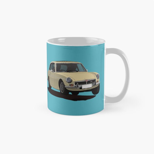 Aperçu de l'œuvre MGB GT V8 - Coupé sport britannique classique créée et vendue par knappidesign.