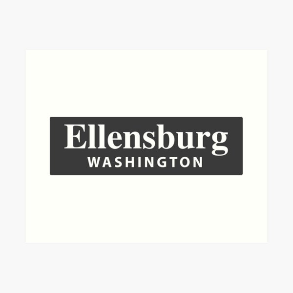 Item preview, Ellensburg, Washington designed and sold by EveryCityxD1.