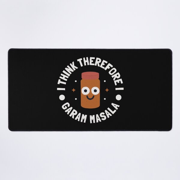 Item preview, I Think Therefore I Garam Masala - Funny Spice Pun Lover designed and sold by TomThornton.