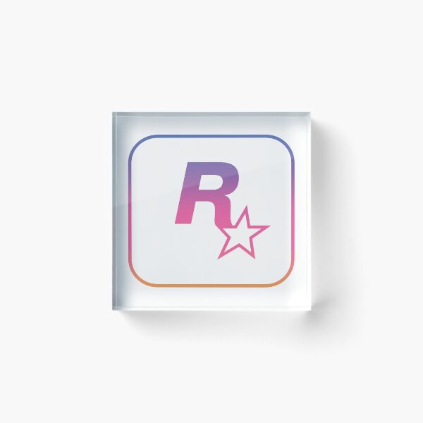 Artikelvorschau, Rockstar Games GTA 6 Sunset Inverse Logo (Transparenter Hintergrund / Keine Füllung) entworfen und verkauft von BubblePopRed.