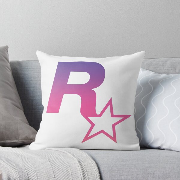 Item preview, Logotipo de Rockstar Games para GTA 6 Sunset Inverse (Fondo transparente / Sin relleno) designed and sold by BubblePopRed.