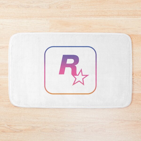 Item preview, Rockstar Games GTA 6 Sunset Inverse Logo (Transparent Background / No Fill) designed and sold by BubblePopRed.