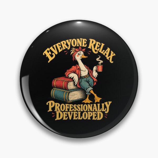 Item preview, Everyone Relax Professionally Developed Funny Duck designed and sold by Kladhadredo.