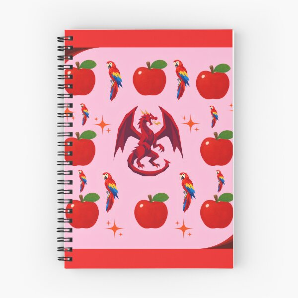 Item preview, Red Dragon And Apple Pattern designed and sold by Azurart2.