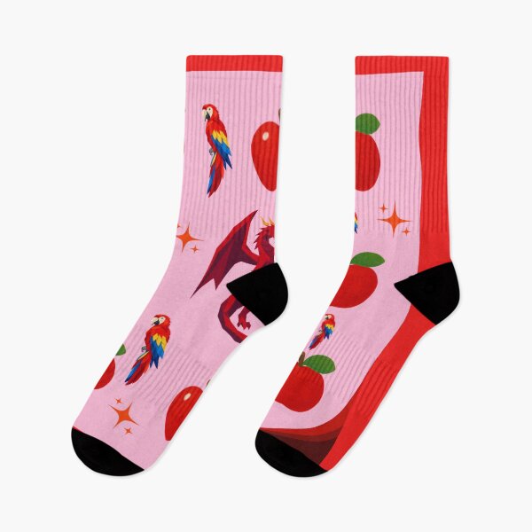 Item preview, Red Dragon And Apple Pattern designed and sold by Azurart2.