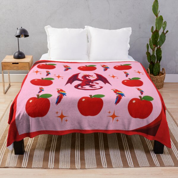 Item preview, Red Dragon And Apple Pattern designed and sold by Azurart2.