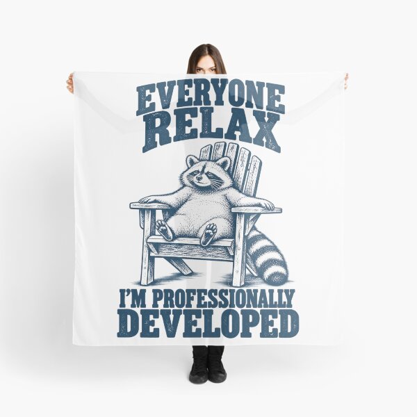 Item preview, Everyone Relax I'm Professionally Developed Funny Raccoon designed and sold by Kladhadredo.